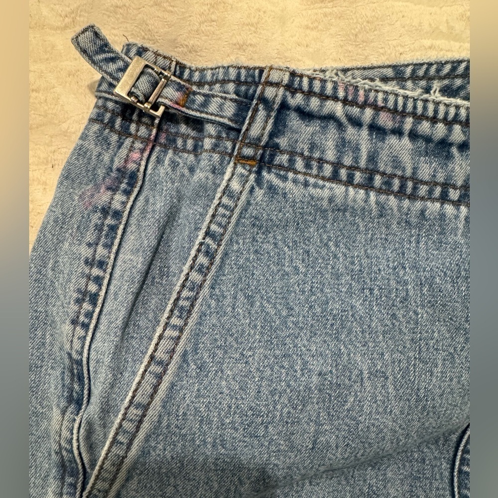 Vintage Ralph Lauren Jeans High Rise Relaxed Fit 100% cotton light blue - Picture 4 of 10